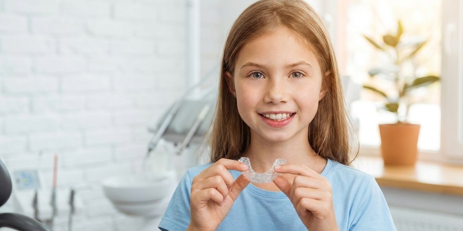 Unsichtbare Zahnspange für Kinder und Jugendliche