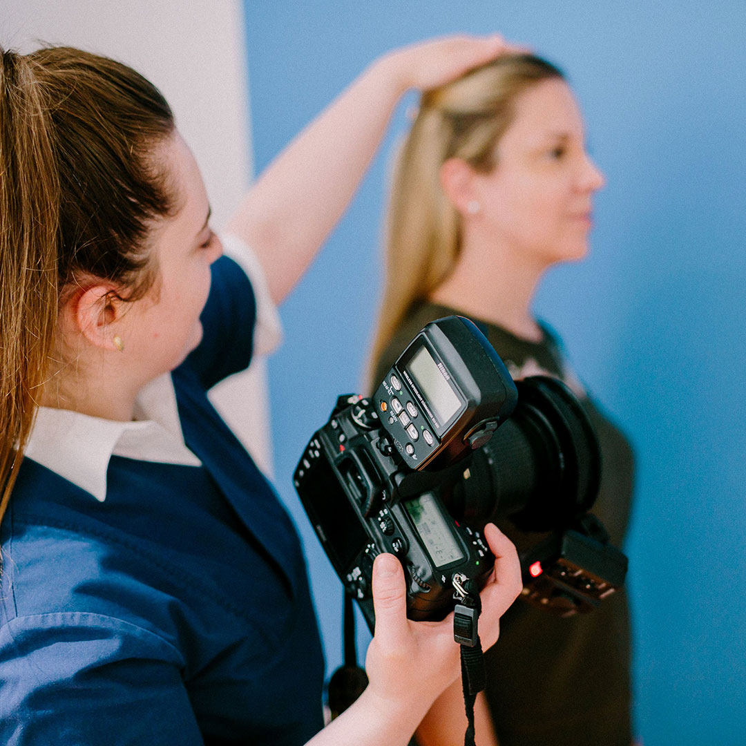 Beratung, Röntgen und Foto-Shooting